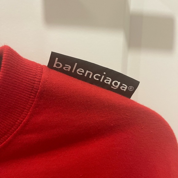 Balenciaga T shirt Medium M shoulder Tag - Picture 3 of 5